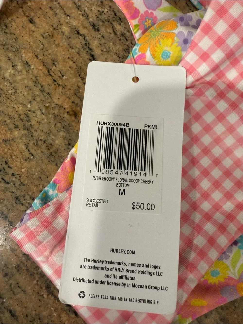 Hurley women’s reversible
